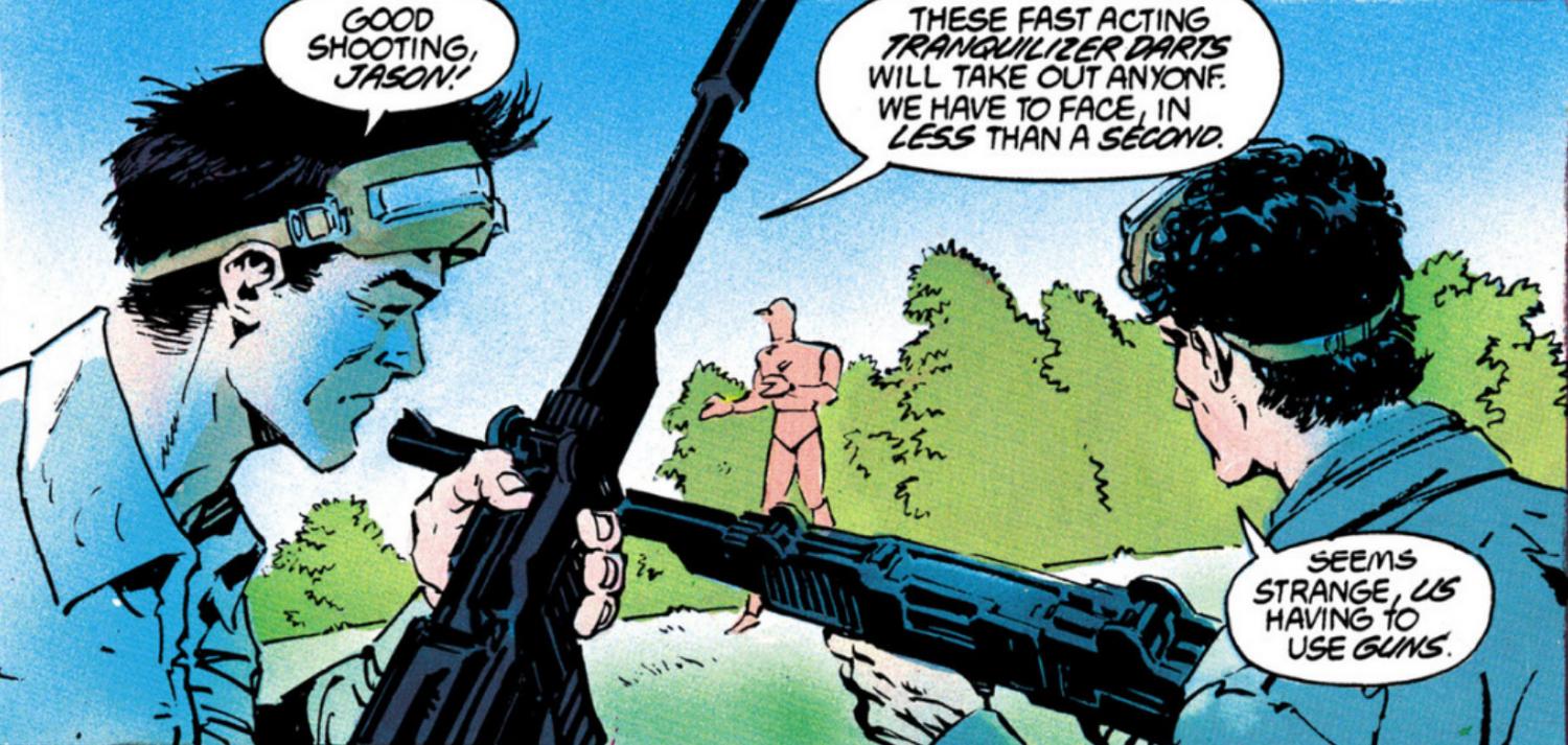 Comic book panel